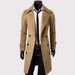 Loom Loom M-XXXL Thickened Version Trendy Foreign Trade Men's Fashion European And American Style Long Wool Coat Jacket 5625_viptrois.com