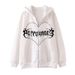 Loom 2022 European And American Dark Skull Skeleton Trendy Brand Men's Large Size Fleece Lined Zipper Hoodie Sweatshirt_viptrois.com
