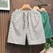 Men's Casual Summer Shorts Loose Fit Korean Style Mid-Thigh 5-Pocket Comfortable Breathable Short Pants_viptrois.com