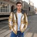 Men's Flannel Woolen Jacket Zipper Hoodie Winter Warm Hooded Coat_viptrois.com