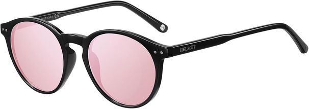 Vintage Men Women Round Retro Polarised UV400 Protection CAT 3 Ultralight Sunglasses For Driving, Fishing, Parties_viptrois.com
