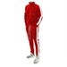 Men's Contrast-Color Stand Collar Jacket & Pants Set – Trendy Autumn/Winter Casual Outfit (Modern Athletic Style)_viptrois.com