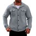 Men's Clothing European And American Men's Sweatshirt Autumn And Winter Corduroy Retro Workwear Jacket With Multiple Pockets Spot Direct Supply_viptrois.com