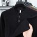 2025 New Autumn Winter Warm Skin-Friendly Double-Sided Derong Base Layer Men's Stand Collar Long Sleeve T-Shirt Slim Fit_viptrois.com