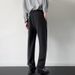 Men's Clothing Drape casual trousers suit pants boys trend spring and autumn mopping small suit trousers straight wide leg pants loose_viptrois.com