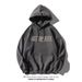 New Long Sleeved Letter Hooded Sweatshirt With Stylish Design And Versatile Loose Top_viptrois.com