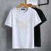 Men's Clothing Plus Size Short Sleeved T Shirt Men Plus Fat Fat Guy Half Sleeve Summer Trend Leisure 300 Pounds Large Size Men's Clothing_viptrois.com