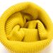 Autumn Winter Outdoor Warm Thick Ear Protection Double layer Versatile Simple Knitted Light Plate Men's and Women's_viptrois.com