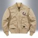 Men's Clothing Spring And Autumn New Air Force Ma1 Pilot Jacket Men's Heavy Embroidery Baseball Jacket Cross Border Workwear Jacket Trend_viptrois.com