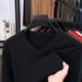 V-neck Men's Knitted Sweater Medium Green Pullover Versatile Bottoming Shirt Men's Clothing_viptrois.com