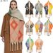 Unisex Women's thick mohair shawl with coarse tassels_viptrois.com