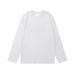 280g Long Sleeved 2024 Summer New Trendy Brand Pure Cotton American Loose Fit Shirt Men's T-shirt_viptrois.com