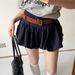 Korean Style High-End Suede Belt Women, College Style, Suitable For Dresses And Jeans, Decorative Simple Versatile Belt,_viptrois.com