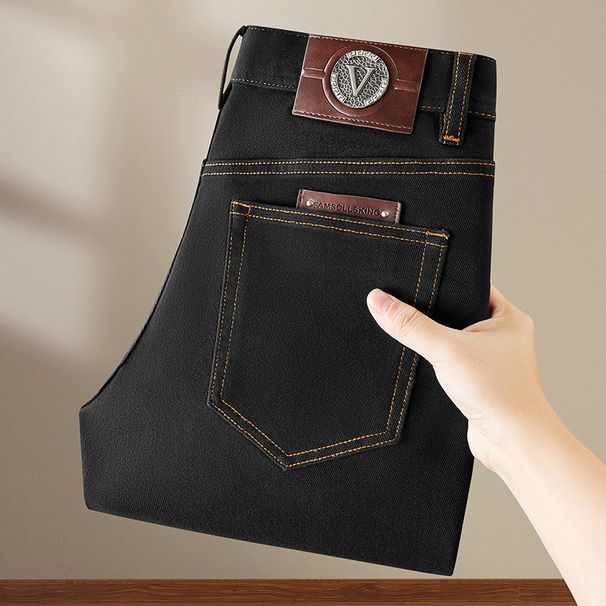Men's Clothing Autumn And Winter Trendy Brand Washed Versatile Casual Slim Spring And Autumn_viptrois.com