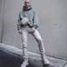 Pure Kanye Season 6 Solid Color Heavyweight Hoodie American High Street Winter Fleece Oversize Hooded Sweatshirt For Men_viptrois.com