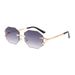 Men's Sunglasses Personality Hip Hop Trimmed Sunglasses Fashion Devil Claw Frame Metal Advanced Net Red Sun Visor Sunglasses_viptrois.com