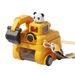 Kindergarten Excavator Plastic Cup Cartoon Excavator Plastic Straw Cup Children's Toy Car Student High Value Water Cup_viptrois.com