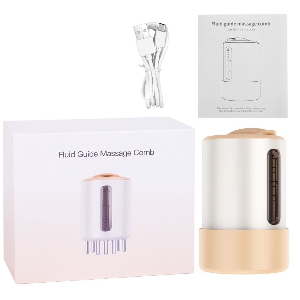 New Electric Vibration Massage Mini Convenient Guide Scalp Medication Applicator Comb_viptrois.com