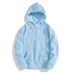 Men's Clothing retro pure cotton sweater jacket pullover solid color large size hoodie_viptrois.com