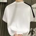 Men's Clothing European fashion brand light luxury men's T shirt short sleeve star hot diamond net celebrity niche half sleeved T shirt_viptrois.com