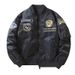 Men's MA-1 Pilot Jacket With Tiger Embroidery – Slim Fit Baseball Bomber Jacket Lightweight & Stylish For Daily Wear (Available In Multiple Colors )_viptrois.com