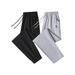 Men's Casual Cotton Cargo Pants - Slim Fit,Breathable & Comfortable Military Camouflage Print, Elastic Waist With Drawstring, Lightweight For Summer_viptrois.com