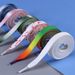 Shoe Accessories shoelaces men and women's small white shoelaces widened flat shoelaces black and white_viptrois.com