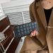 Ladies Wallet Indentation Square Long Clutch Bag Fashion Card Bag Large Wallet Coin Purse Tide._viptrois.com