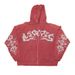 European And American Y2K Printed Sweater Zipper Cardigan Hoodie Street Style Loose Baggy Autumn And Winter Coat Tide_viptrois.com