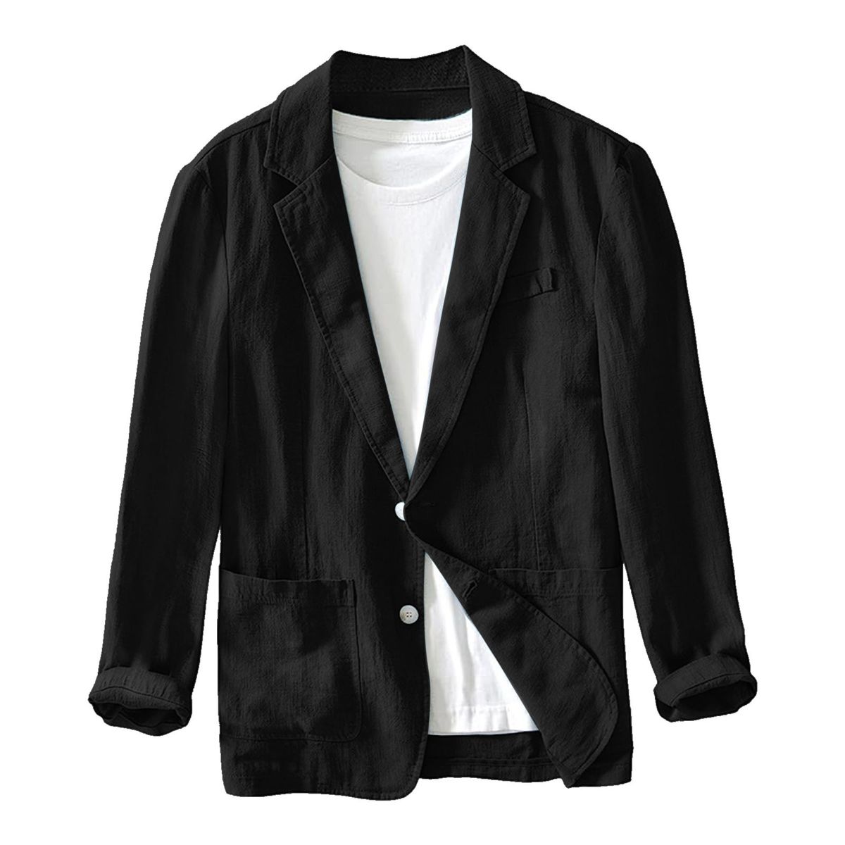 Men's Clothing Casual Suit Collage Regular Long Sleeved Fashionable Urban Lapel Suit Jacket_viptrois.com