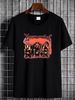 IMMORTAL Demons Of Metal 2003 T Shirt LARGE Abbath Darkthrone Black Unisex Slightly Soft Breathable Designer Clothes Stylish Top For Everyday Wear_viptrois.com