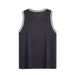 Men's Clothing Men's Size Slim Fit Vest Vertical Striped Fitness Sports Racer Color Block Knitted Top For Summer_viptrois.com
