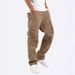 Men's Clothing Ashionable Workwear Casual Pants For Men, Drawstring, Multi Pocket Long Pants, Available Independent Websites In Europe And America_viptrois.com