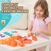 New Cross Border Pretend Kitchen Tableware Tea Set Toy Storage Box Afternoon Tea Dessert Food Children's Set_viptrois.com