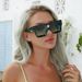VOOTHOST Fashion Brand Steampunk Sunglasses Fashion Designer Models Square Large Frame Sunglasses Men Women UV Protection Glasses F0102_viptrois.com