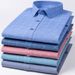 Classic Plaid Long Sleeve Shirt For Men, Breathable Cotton Casual Button Down Shirt, Wrinkle-Resistant Comfortable Top For Everyday Wear_viptrois.com