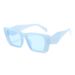 Full Frame Square Frame Fashion Sunglasses Trendy Ins Style High End Sun Protection Sunglasses_viptrois.com