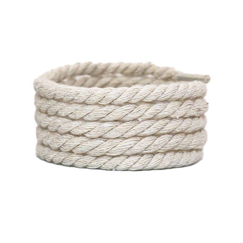 Shoelaces Polyester Cotton Thin 0.5cm Cute Solid Color Round Rope Cotton Rope Accessories Rope_viptrois.com