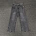 Streetwear Lightning Crack Wash Blue Jeans – Men’s Straight-Leg Flare Denim (M-3XL) – Stretch Cotton Blend, Mid-Rise, Zip Fly_viptrois.com
