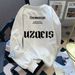 Pure Cotton Cold Department High-end Fleece Thickened Crew Neck Sweater 2024 Autumn And Winter Fashion Foreign Loose Tops And Clothes_viptrois.com