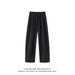 Men's Lightweight Ice Silk Pants Summer Casual Loose Fit Wide Leg Sweatpants Three Dimensional Cut American Style_viptrois.com
