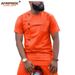 Men's clothing African printed batik cotton men's casual set_viptrois.com