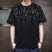 Men's Summer Short Sleeved T-shirt Made Of Pure Cotton In Large Size, Loose And Versatile Casual T-shirt_viptrois.com