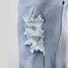 Man's Jeans Fashionable Washed Jeans With Torn Holes Men's Pants_viptrois.com