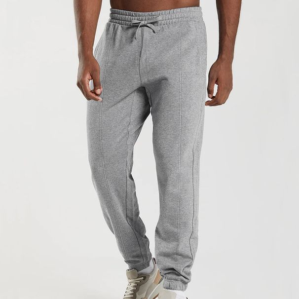 Men's Slim-Fit Jogger Pants – Lightweight Knit Sweatpants For Spring & Summer, Elastic Cuff Casual Trousers_viptrois.com