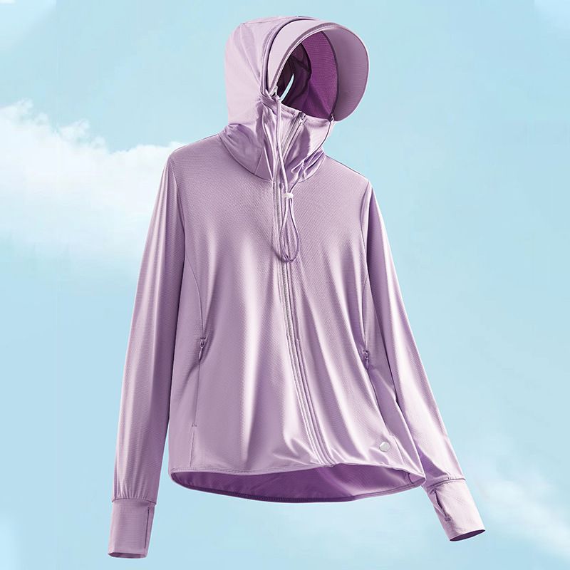 Men's Clothing Sun Protection Suit Face Protection Big Hat Brim Removable Outdoor Ice Sense Sun Protection Suit _viptrois.com