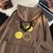 Autumn And Winter Hoodie Men's Casual Hoodie Retro Loose Top Trendy Brand Jacket_viptrois.com