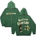 Hoodie Sweatshirt Gothic High Street Full Zipper Oversized Unisex Streetwear Y2 Jacket_viptrois.com