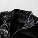 Men's leather jacket pu leather jacket European and American motorcycle clothing fleece leather jacket men_viptrois.com