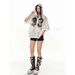 Hollow Zipper Hooded Jersey Men And Women , Unique Design, Loose Short-Sleeve_viptrois.com